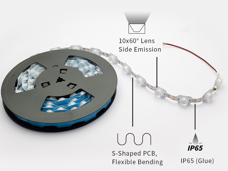 New S-Shape Side-View LED Strip, Empowering Creative Upgrades for Special-Shaped Light Boxes New S-Shape Side-View LED Strip, Empowering Creative Upgrades for Special-Shaped Light Boxes