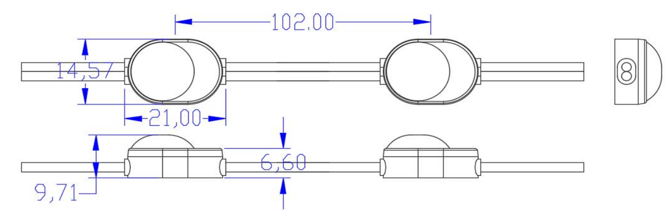 high lumen led module
