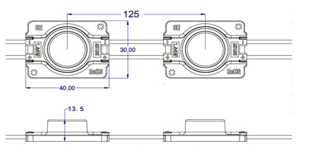 side-view led module