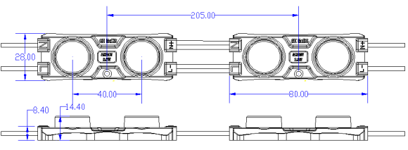 high votlage led module