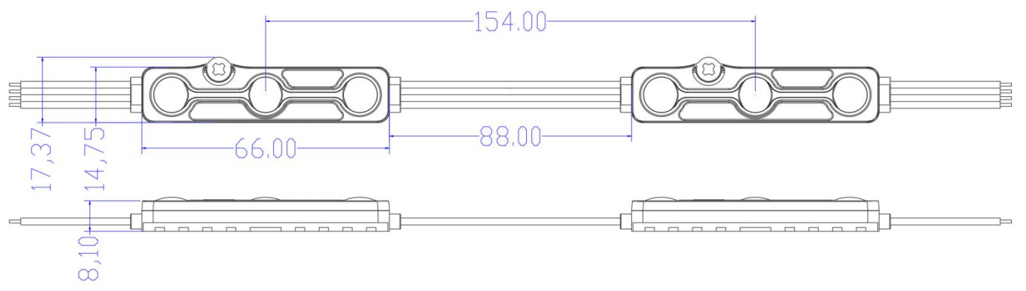 IP68 Waterproof RGB LED Module