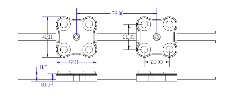 led module dimension