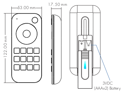 LED控制器尺寸图
