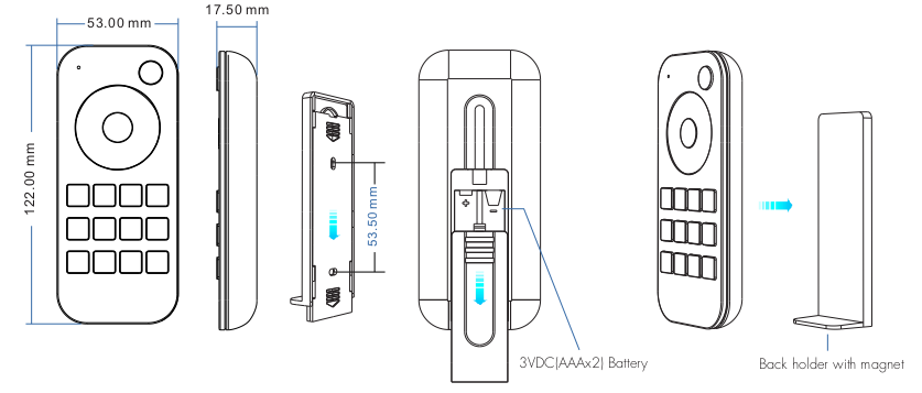 LED控制器尺寸图