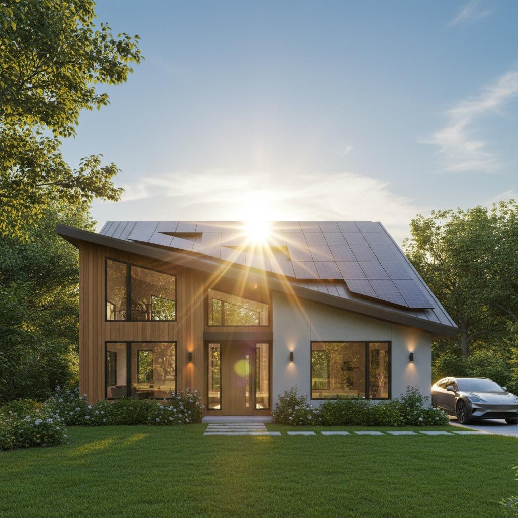 home solar power system, solar energy for homes, residential solar panels, clean energy solutions