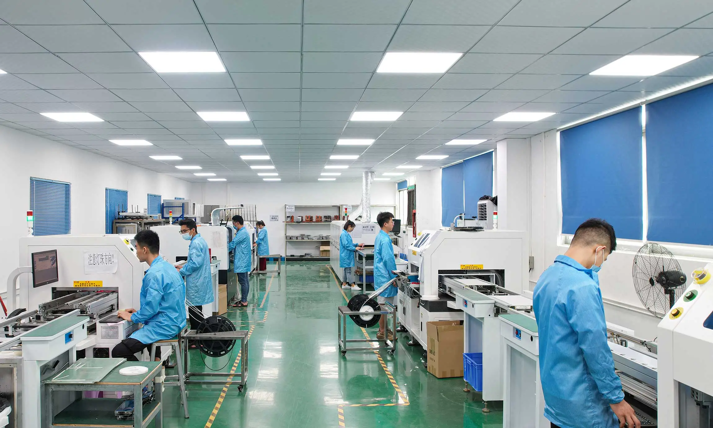 YS-RSD2385TW18 CCT Dimmable LED Strip Lights SMT production line