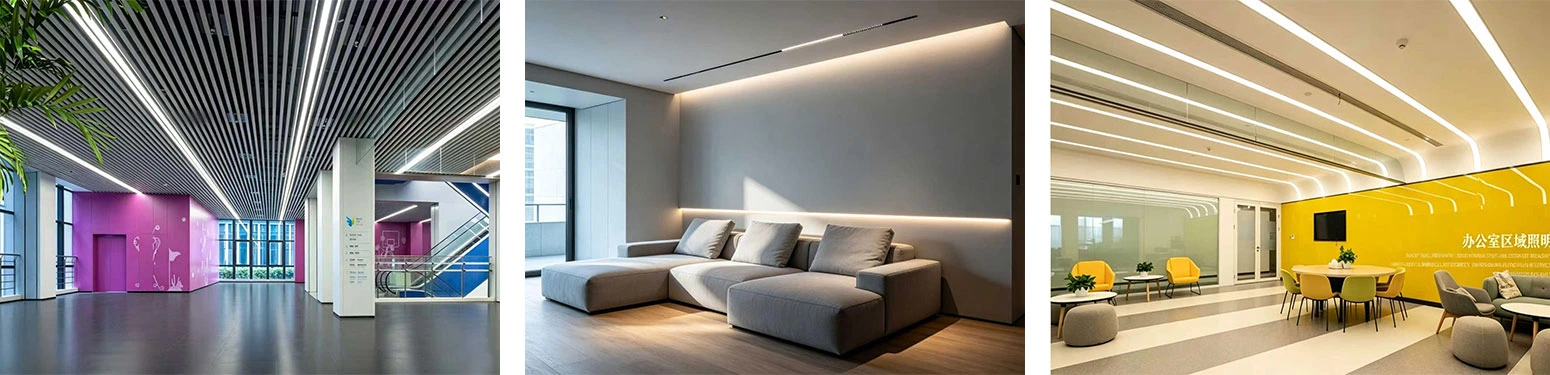 YS-F032835A-W048T LED Strip Light Commercial & Office Linear Lighting Applications
