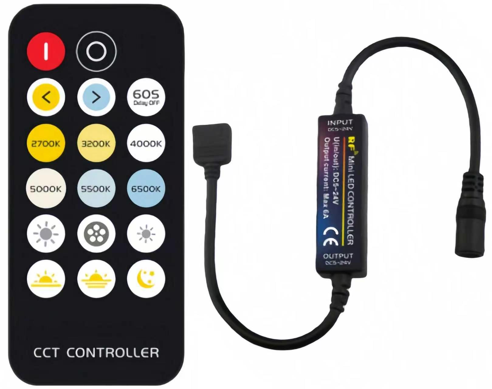 Mini LED Controller 17-key RF-M2