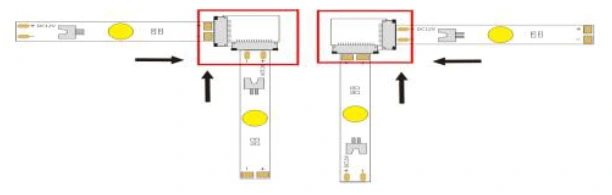 “L”type connector,25.5*23.5mm