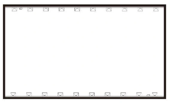 The second single-face rectangular light box