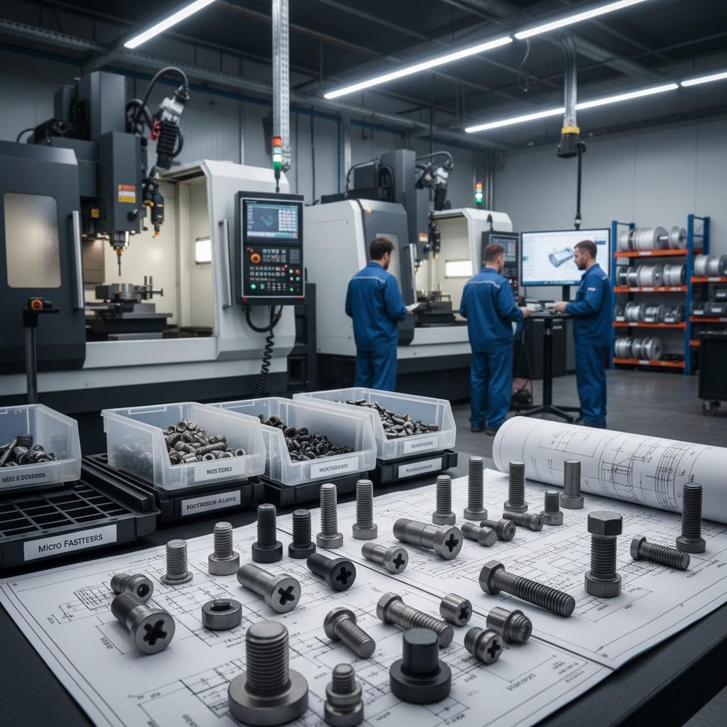 Fabricants de vis, fournisseurs de vis sur mesure, producteurs de vis industrielles, fabricants de vis et de fixations haute résistance