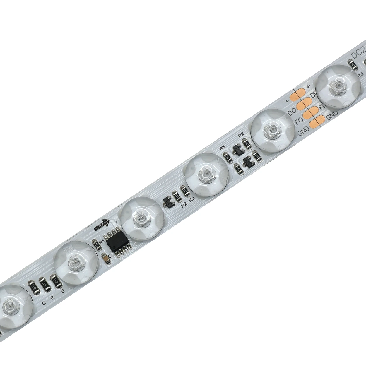 YS-F033030A-DKRGB048T Individually Addressable Pixel RGB LED Strip Lights for Decorative Lighting YS-F033030A-DKRGB048T Individually Addressable Pixel RGB LED Strip Lights for Decorative Lighting