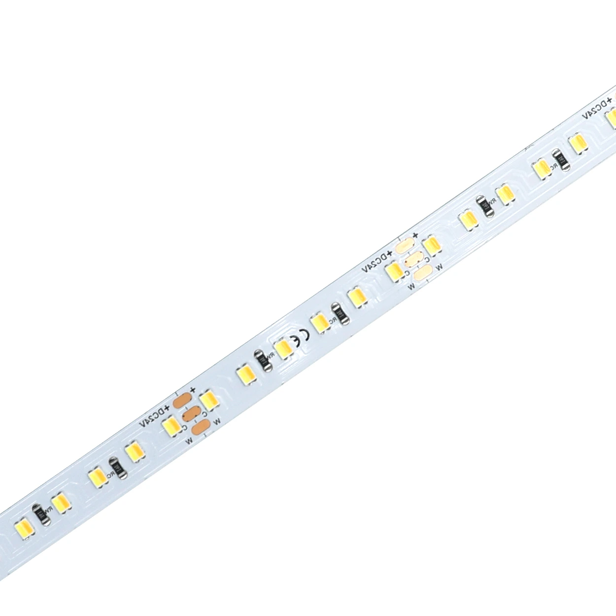YS-F002835C-S120 24V DC CCT LED Light Strip | IP20 120LEDs/m 2700-6500K Tunable White YS-F002835C-S120 24V DC CCT LED Light Strip | IP20 120LEDs/m 2700-6500K Tunable White