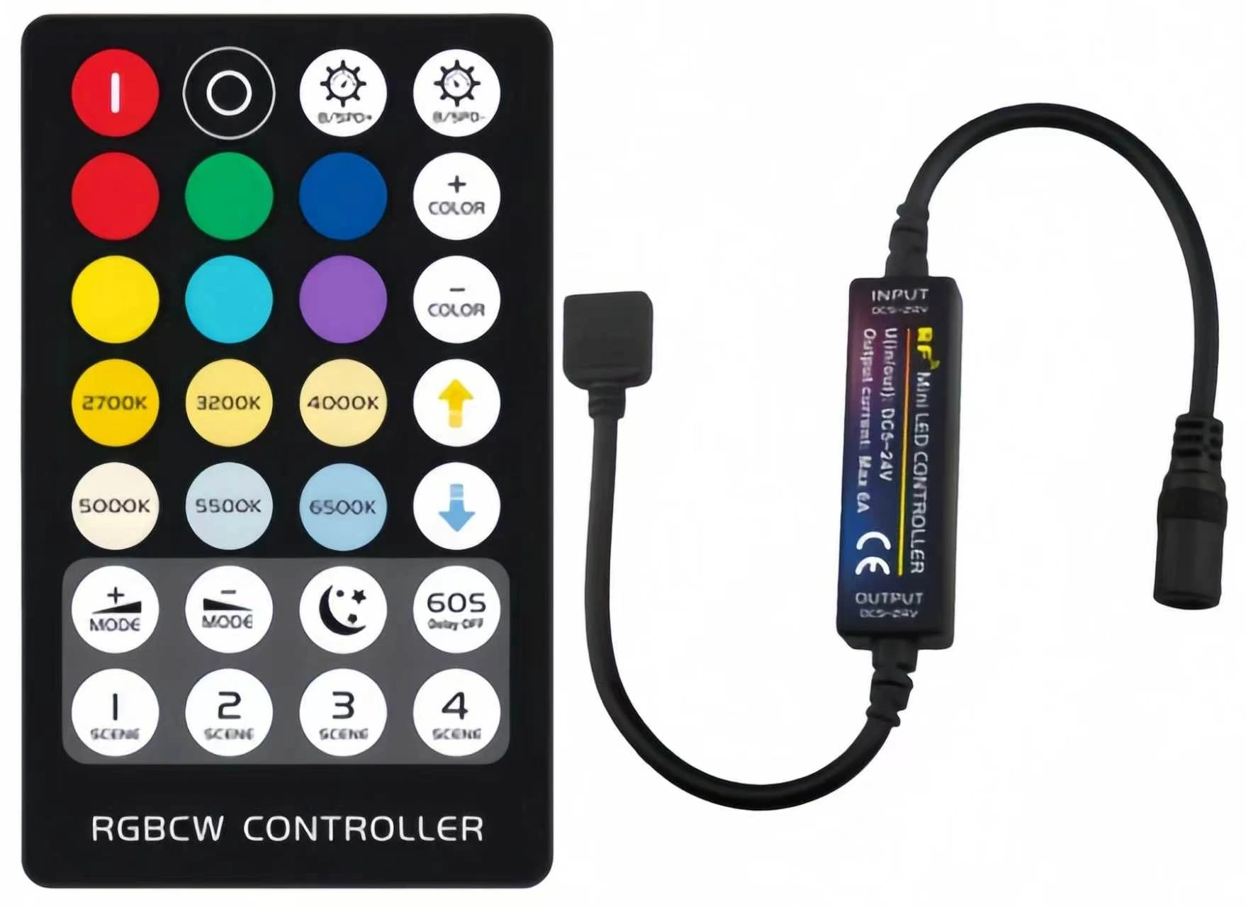 Mini LED Controller&nbsp;&nbsp;28-key RF-M5