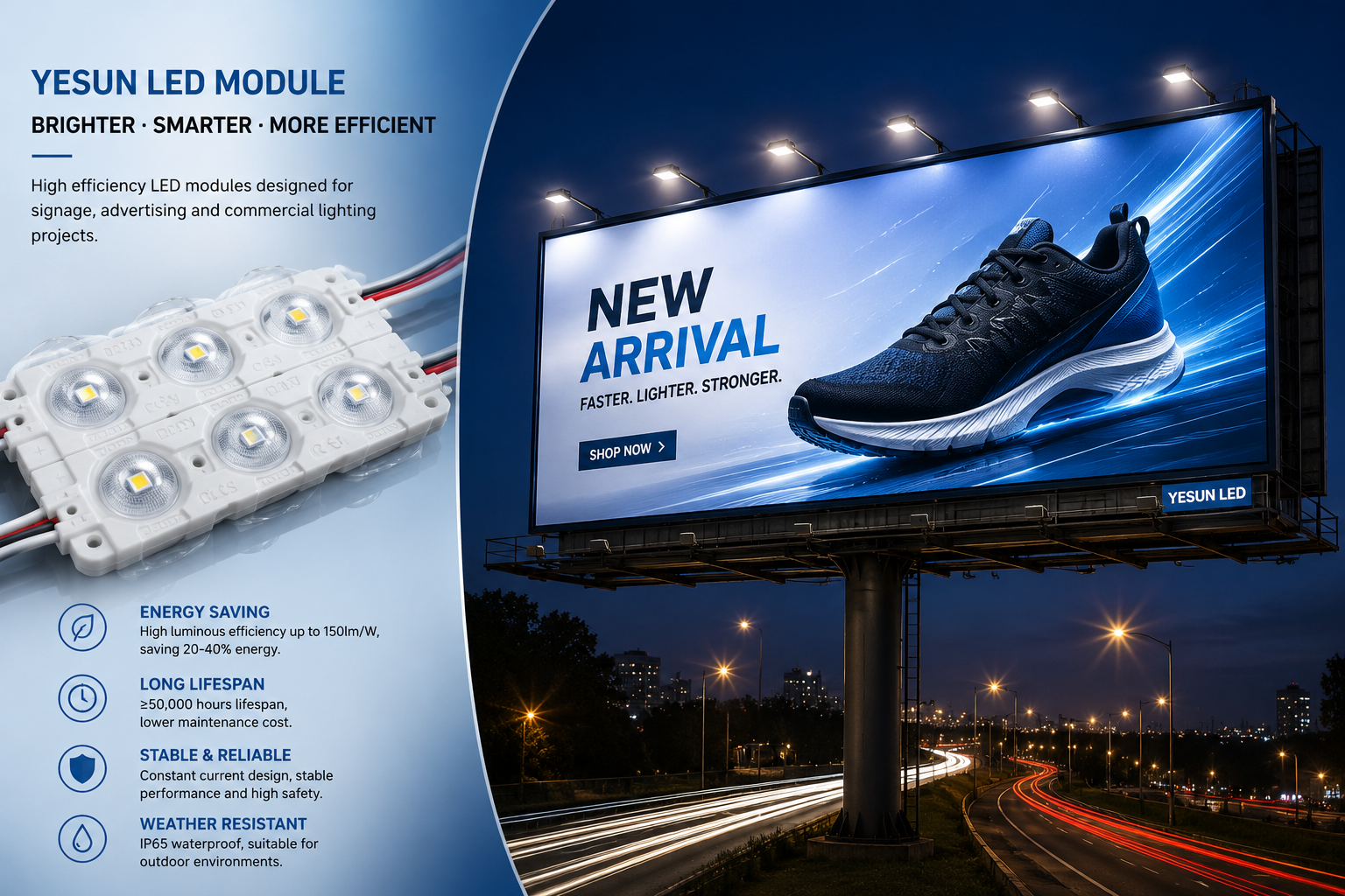 LED Module Lighting Factory for Signage, Commercial and Outdoor Applications