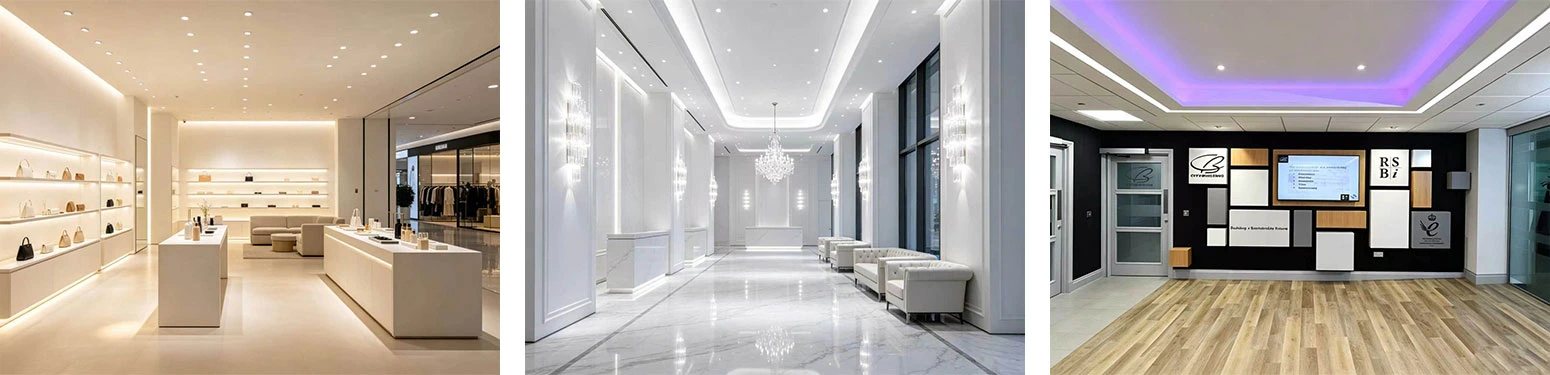 64LEDs/m LED Strip Lights Applications: Linear, Cove & Decorative Lighting