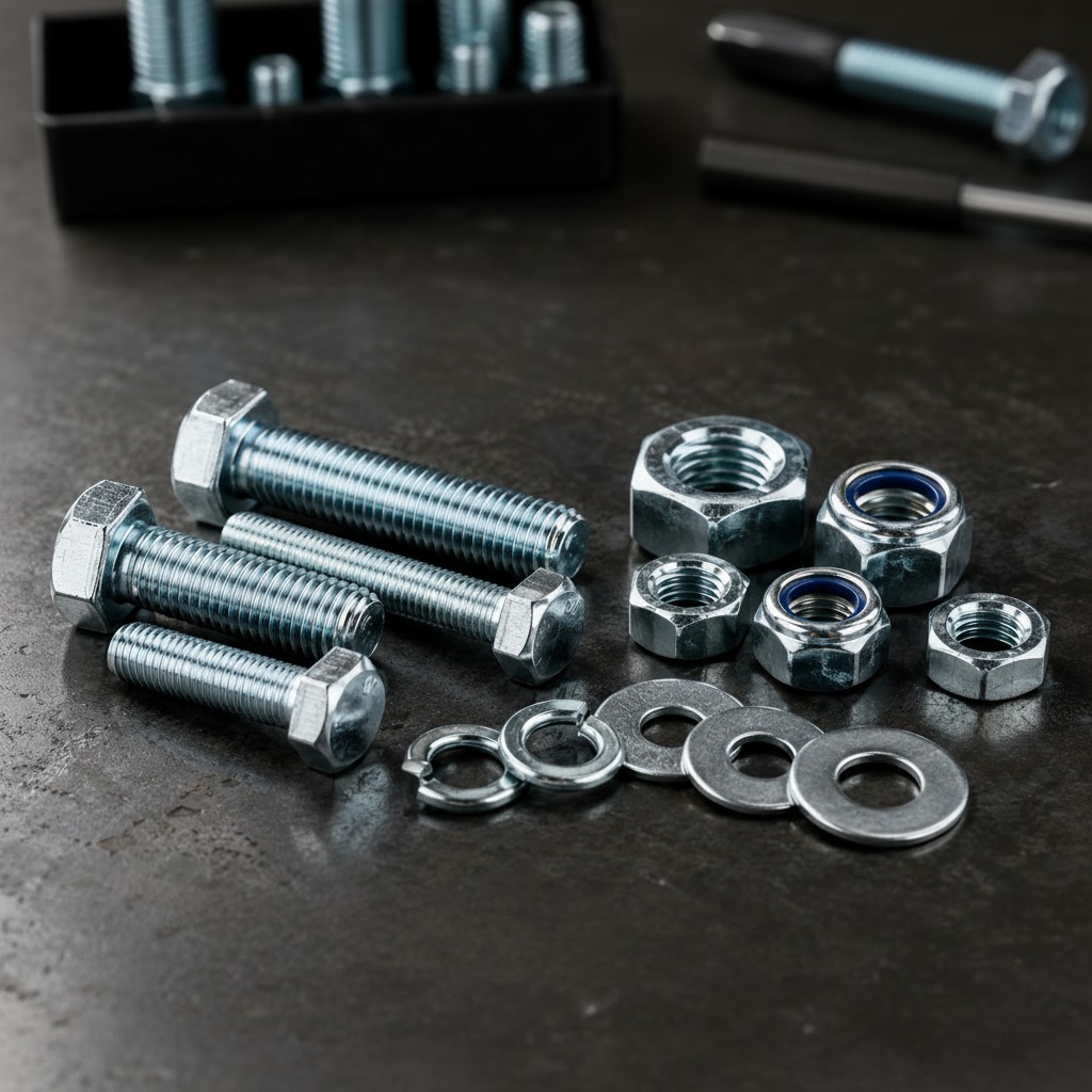 Imperial standard hex nuts, stainless steel hex nuts, carbon steel hex nuts, galvanized hex nuts, thick hex nuts, thin hex nuts