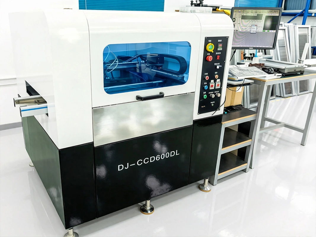 Automatic glue dispensing machine for LED products