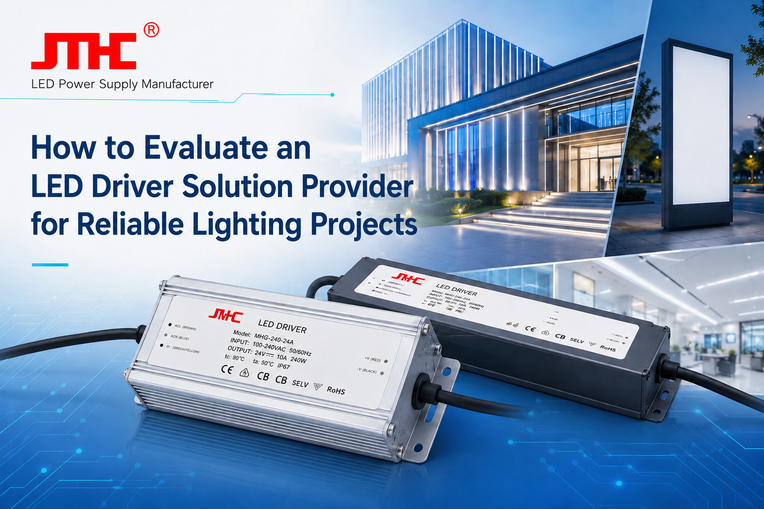fournisseur de solutions de pilotage de LED