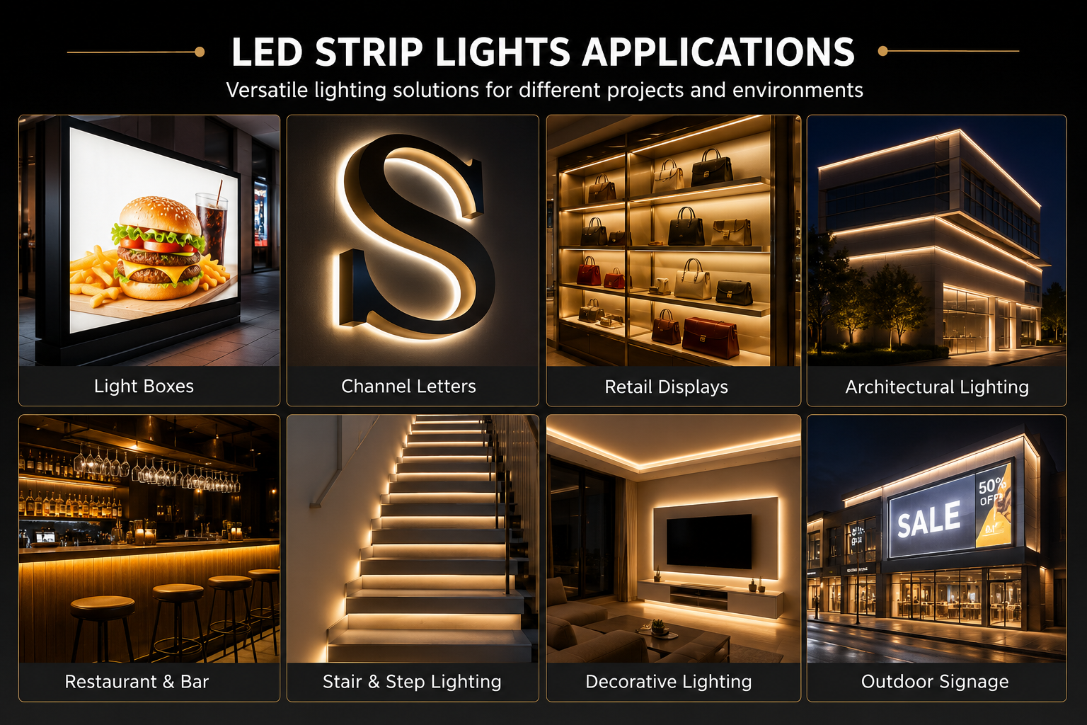LED strip lights wholesale