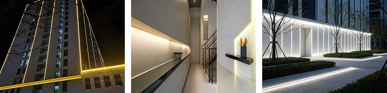 72LEDs/m High Voltage LED Strip for Architectural Linear Lighting Projects