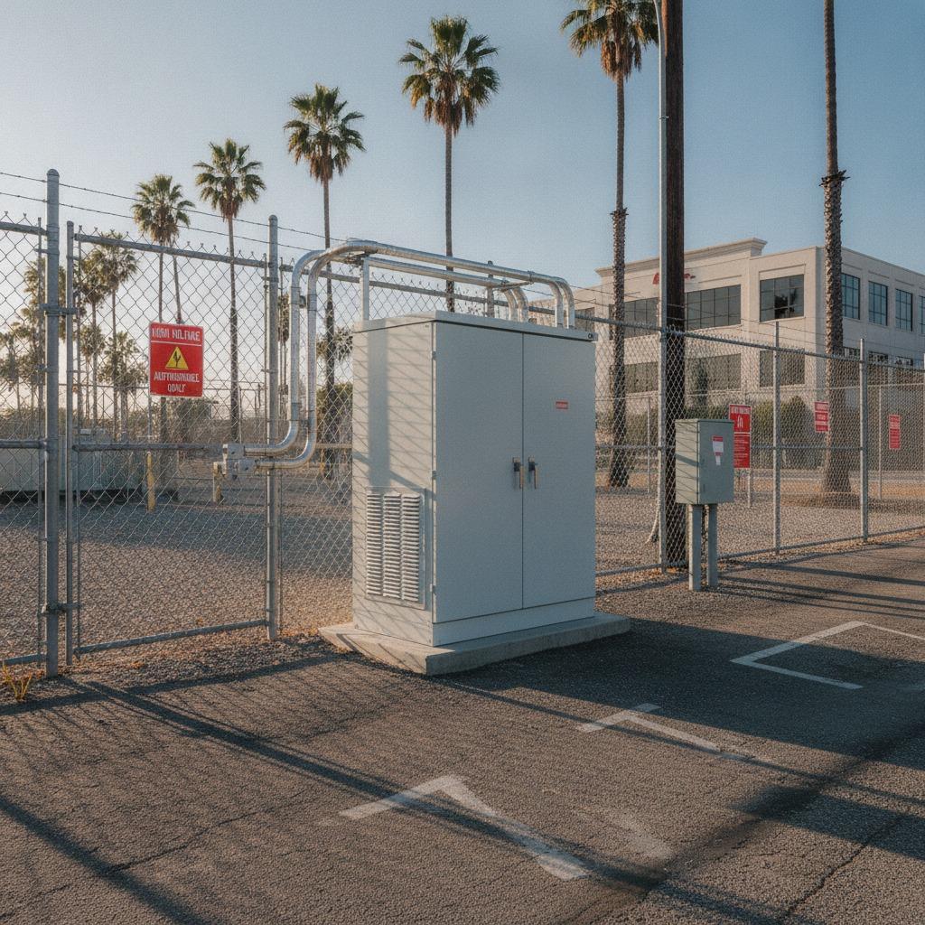energy storage system Los Angeles