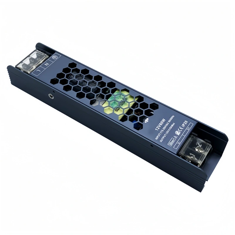 YS-N-12060 / YS-N-24060 60W 12V LED Power Supply YS-N-12060 / YS-N-24060 60W 12V LED Power Supply