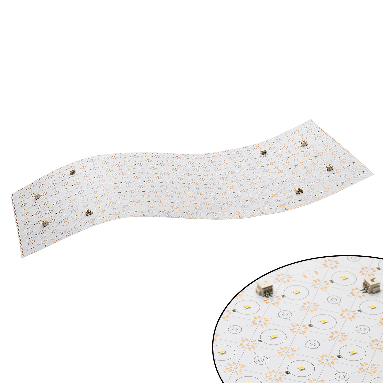 YS-F001-3105-10 24V 105LEDs SMD2835 Гибкий светодиодный лист YS-F001-3105-10 24V 105LEDs SMD2835 Гибкий светодиодный лист