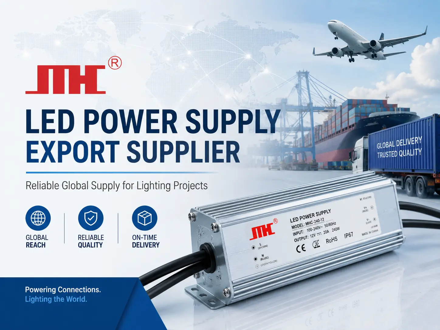 LED Power Supply Export Supplier: How to Choose a Reliable Global Partner - Blog article cover image