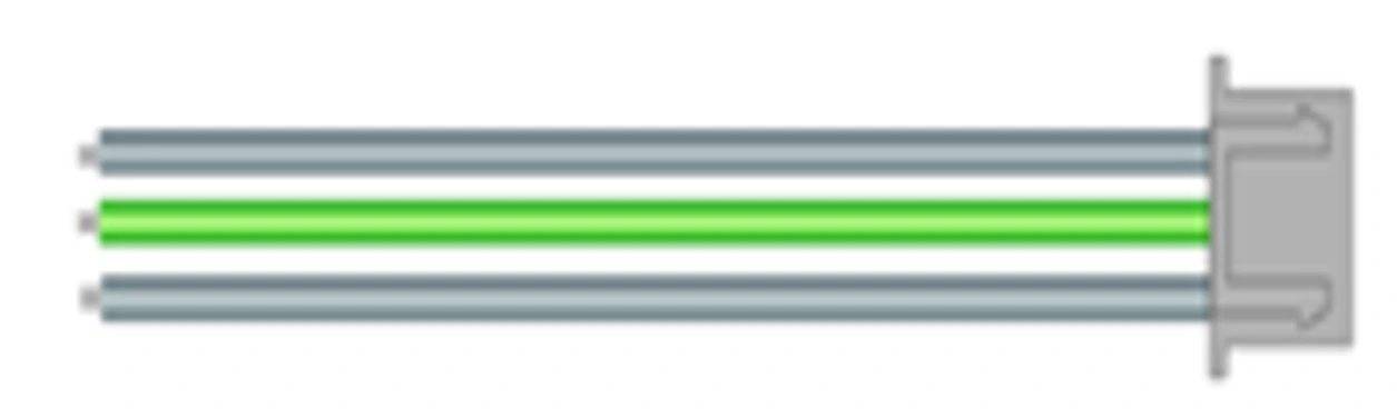 3p Sheet to power connection wires for signal