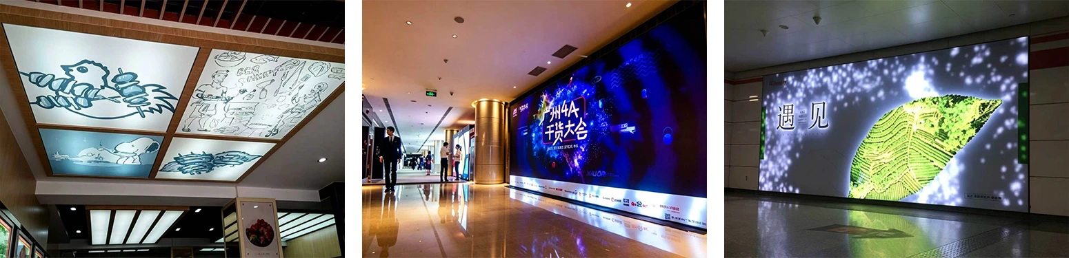Dynamic white LED light sheet for advertising light boxes, retail displays & architectural lighting