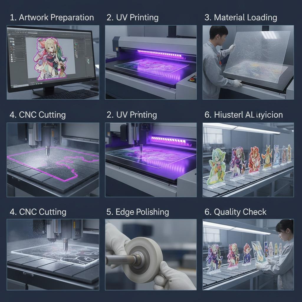 acrylic standee manufacturing process