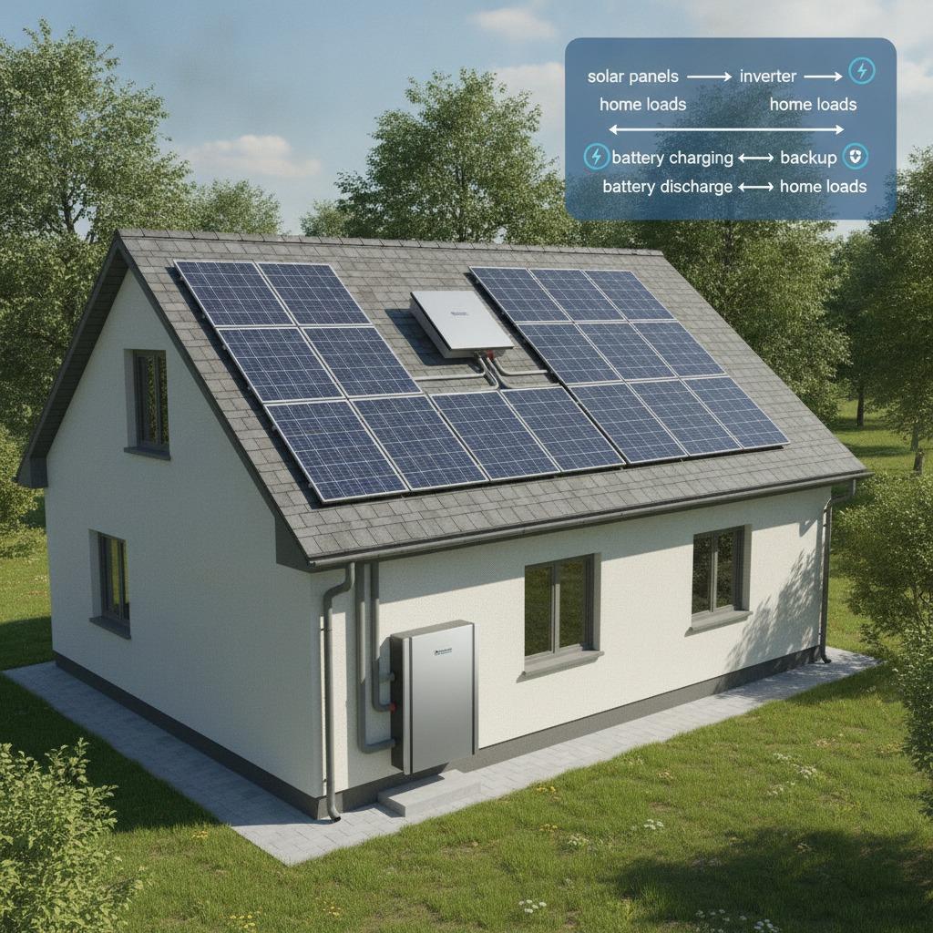 add solar battery to existing solar panels