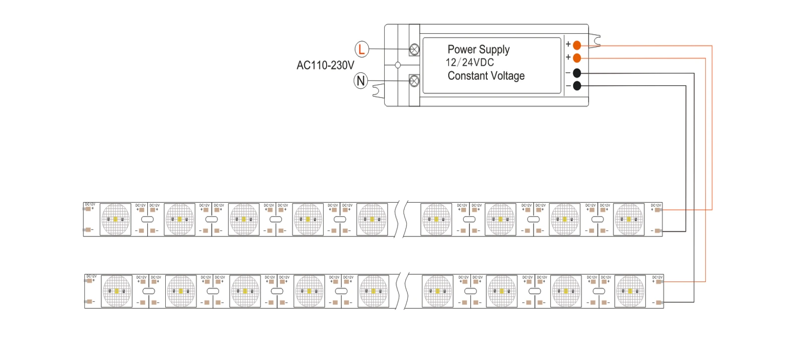 High Power Edge-lit LED Bar Wiring & Installation Guide