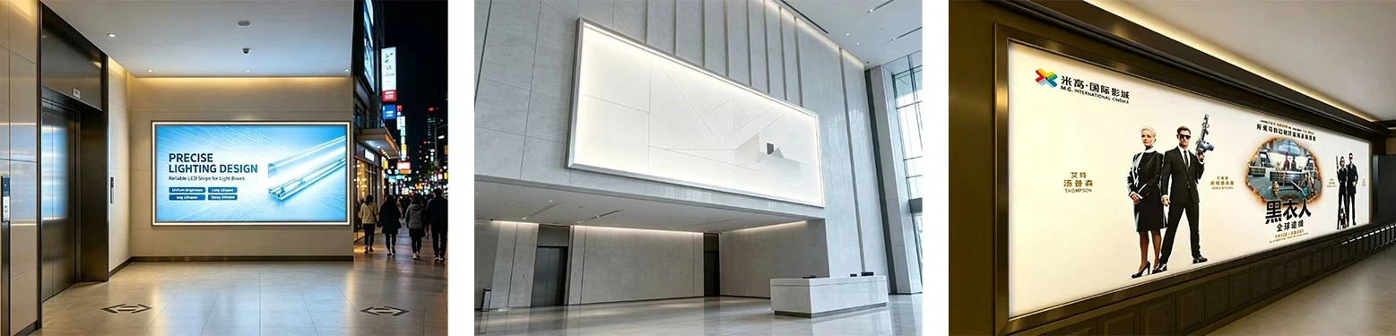 Side Emitting LED Light Bar Recommended Applications