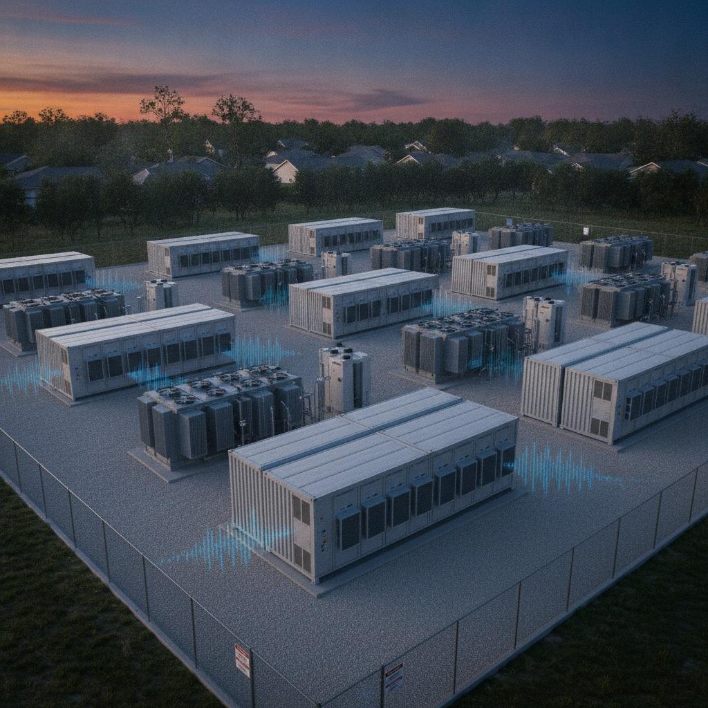 battery energy storage system noise