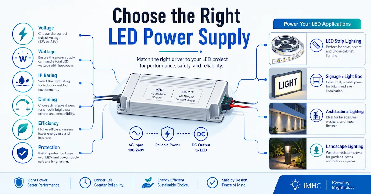 LED power supply wholesale
