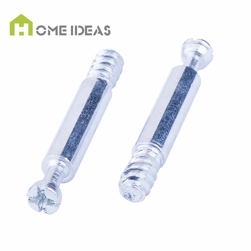 Hidden furniture connector bolt