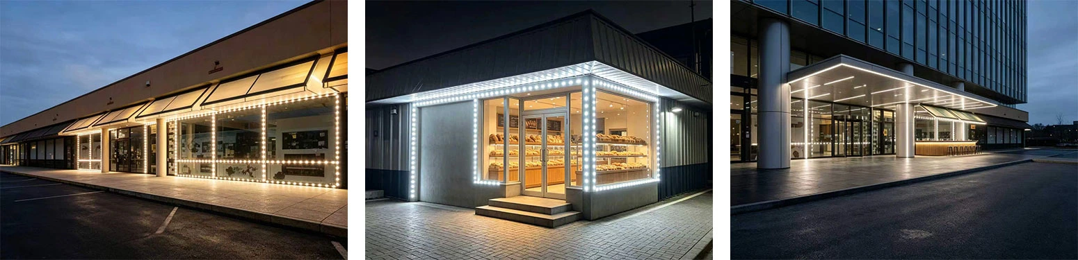 YS-MS7331 storefront LED module recommended applications with cases