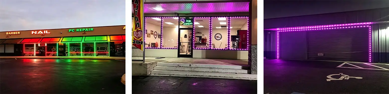 IP68 RGB LED Module Storefront & Hospitality Lighting Applications