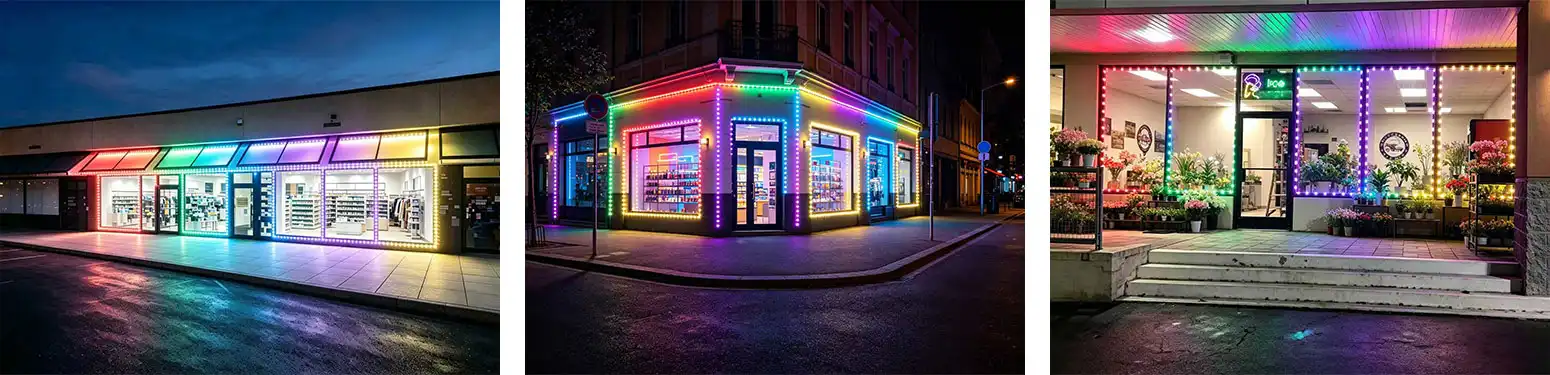 3-LED Addressable RGB LED Module Commercial Lighting Applications