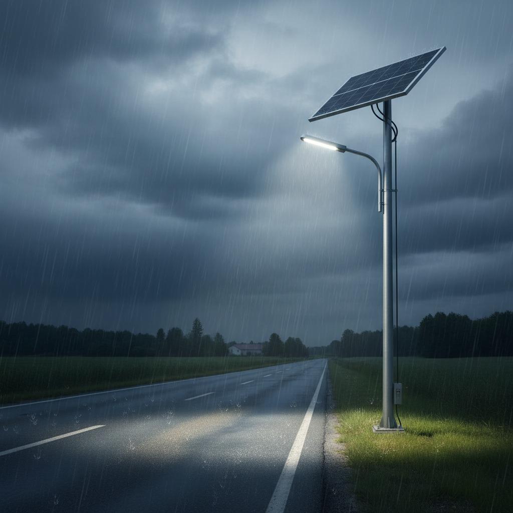 Solar street lights