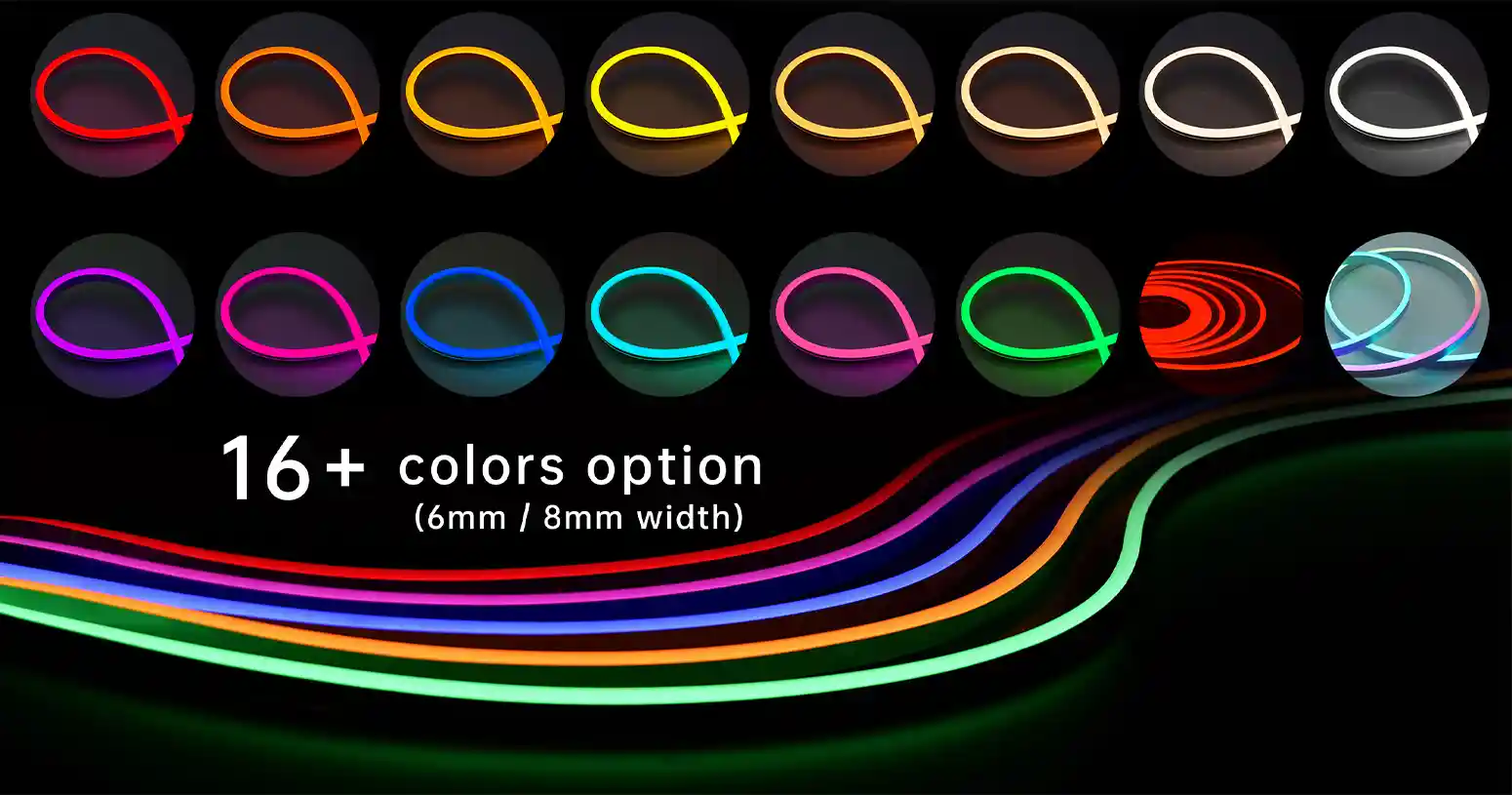 Color Selection of Silicone Neon LED Strip Lights