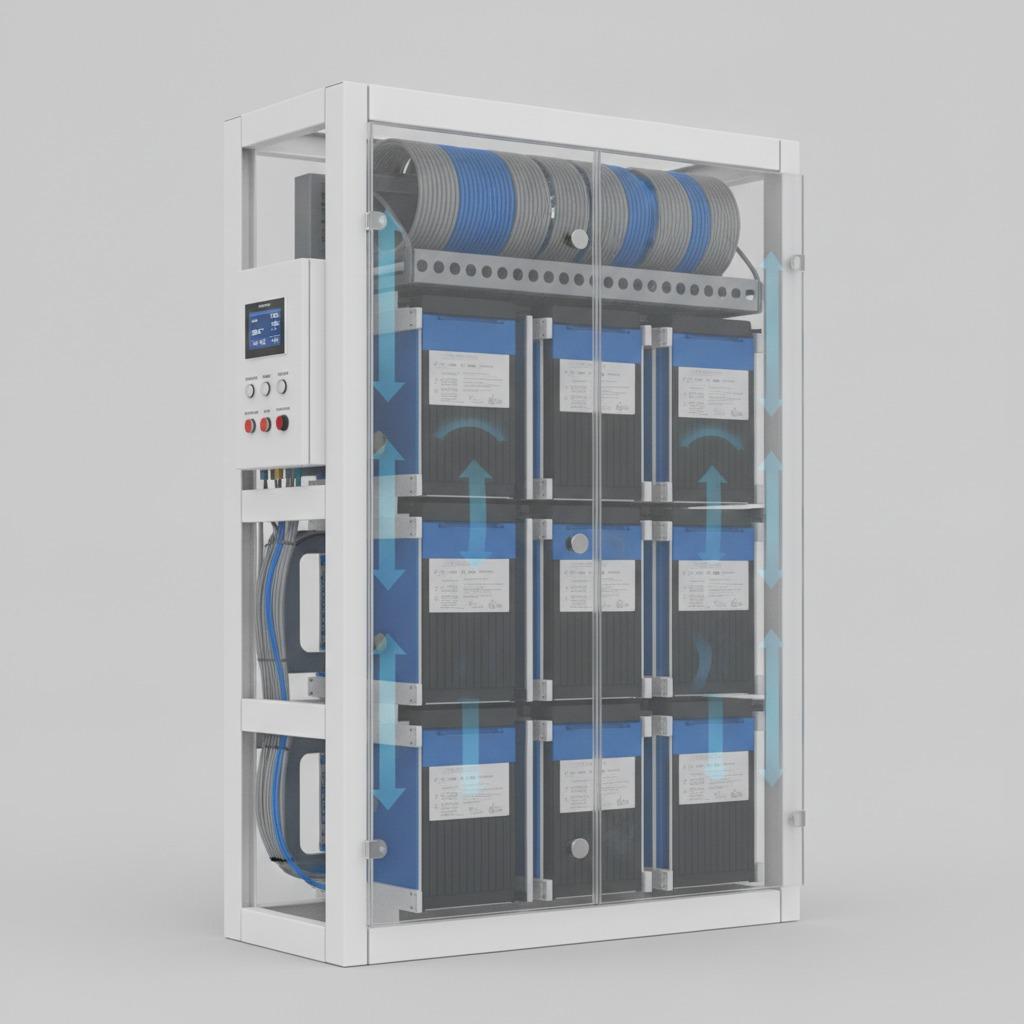 Energy Storage System battery cluster