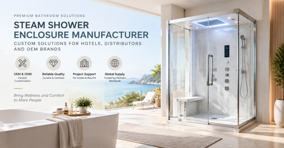 Steam shower enclosure manufacturer guide