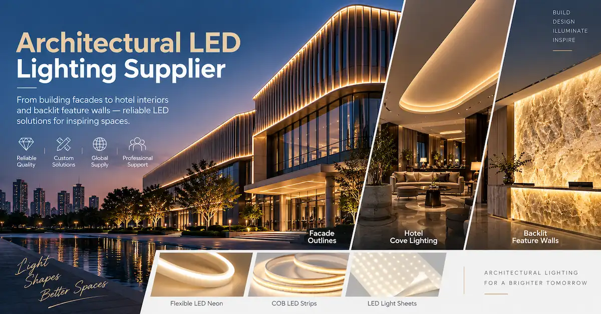 architectural LED lighting supplier